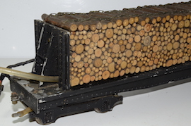 wood2 G1 gauge timber transport wagons for live steam loco for sale