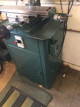 base2 Tom Senior E type milling machine with DRO for sale