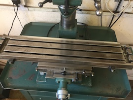 table Tom Senior E type milling machine with DRO for sale