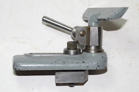 back view woodworker's myford lathe chisel tool rest for sale