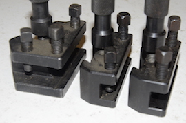 back Tripan Swiss 111 tool post, quick change. For Schaublin Myford lathes for sale. 131 132 holders