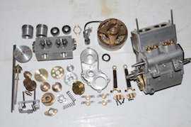 main Wallaby Edgar Westbury in-line twin model petrol engine Hemmingway for sale