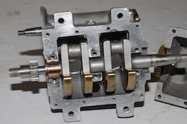 crank Wallaby Edgar Westbury in-line twin model petrol engine Hemmingway for sale