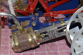 cladding Edgar Westbury Diagonal Paddle Wheel live steam Engine for sale