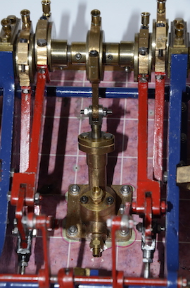 pump Edgar Westbury Diagonal Paddle Wheel live steam Engine for sale