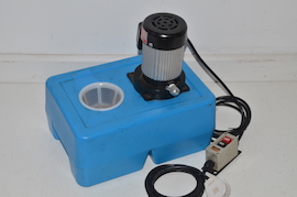 side blue pump lathe mill coolant tank pump for sale