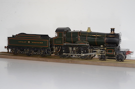 main County Carlow 3.5" live steam 4-4-0 GWR loco for sale Don Young