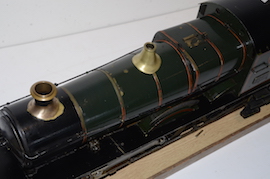 main County Carlow 3.5" live steam 4-4-0 GWR loco for sale Don Young