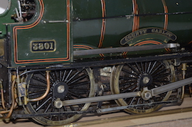 main County Carlow 3.5" live steam 4-4-0 GWR loco for sale Don Young
