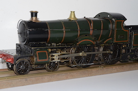 front County Carlow 3.5" live steam 4-4-0 GWR loco for sale Don Young