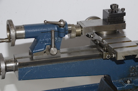 pulley view Cowells ME90  lathe for sale