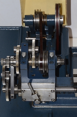 head view Cowells ME90  lathe for sale