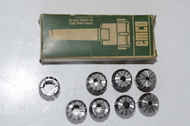 box emco FB2 MT2 Schaublin collet chuck & collets for sale