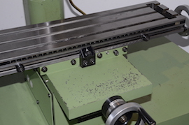 shelf view Emco FB2 U2 vertical milling machine for sale