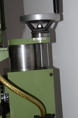 back view Emco FB2 U2 vertical milling machine for sale