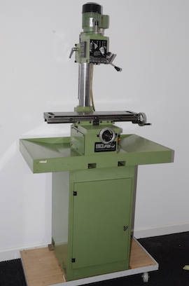 front view Emco FB2 U2 vertical milling machine for sale