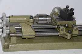 tailstock view emco unimat selecta SL lathe for sale