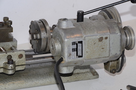 chuck view emco unimat selecta SL lathe for sale