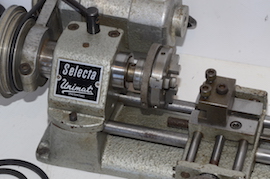 front view emco unimat selecta SL lathe for sale
