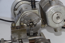 tailstock view emco unimat selecta SL lathe for sale