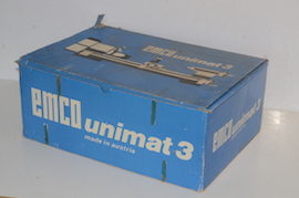 box Austrian Emco Unimat 3 lathe for sale