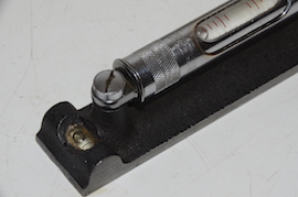 small Moore & Wright Engineer's Spirit Level for sale.