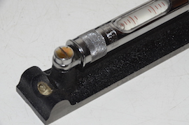 small Moore & Wright Engineer's Spirit Level for sale.