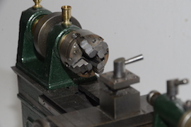 chuck Stuart Turner model lathe for sale.