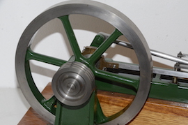 flywheel Stuart Turner victoria live steam engine horizontal mill for sale.