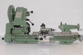 main Myford super 7 lathe with power cross feed for sale SK161544