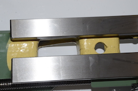 bed Myford super 7 lathe with power cross feed for sale SK161544