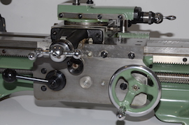 saddle Myford super 7 lathe with power cross feed for sale SK161544