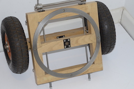 axel2 3 or 4" traction engine trailer wagon drivers truck live steam for sale.